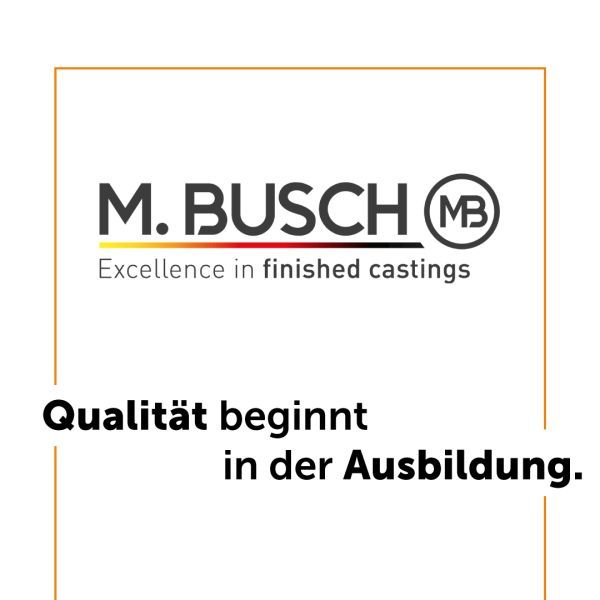 M. Busch ist 2026 erneut als Ausgezeichneter Ausbi ...