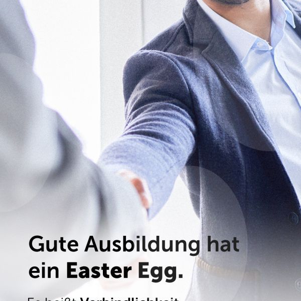 Zu Ostern wird viel gesucht.
Im Ausbildungsmarkt g ...